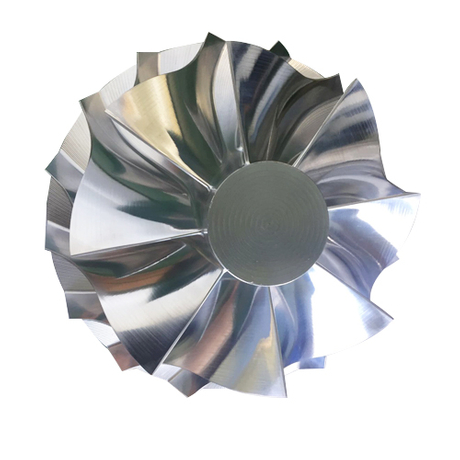 机车和海洋涡轮增压器铝压缩机轮，用于五个CNC加工中心