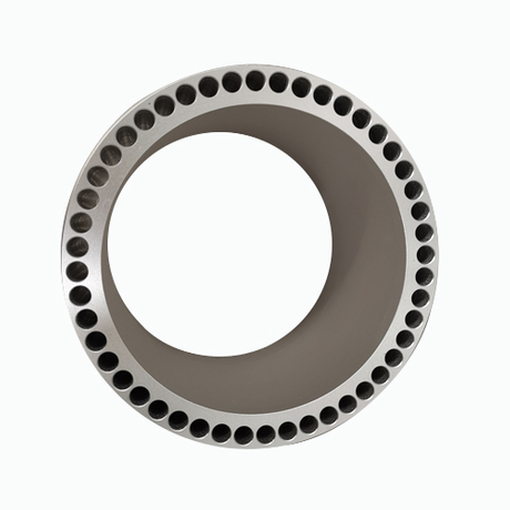 磁性悬浮型鼓风机冷却流量铝合金6061乘三轴CNC加工中心