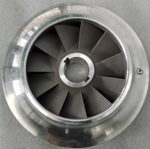 石膏模型低压铸造制冷压缩机，制冷剂压缩机铝合金叶轮